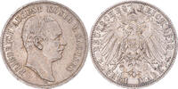 German States 3 Mark Coin, SAXONY-ALBERTINE, Friedrich August III -