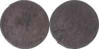 France 2 Sols Coin, Louis XV, Bourges, Billon, KM:500.24 -