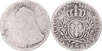 France 1/10 Écu aux branches d'olivier Coin, Louis XV, Besançon -