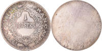 French Indochina Piastre Paris, Reverse uniface pattern, Silver -