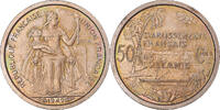 FRENCH OCEANIA 50 Centimes Coin, Paris, ESSAI, Copper-nickel -