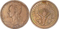 French Somaliland 2 Francs Coin, Paris, ESSAI, Copper-nickel -