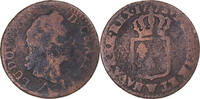 France Sol Coin, Louis XV, Sol à la vieille tête, Lille -