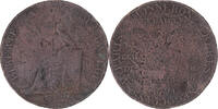 France 2 Sols Coin, Bronze, KM:Tn23, Brandon:217 -
