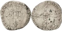 France Double Sol Parisis Coin, Dijon, Billon, Sombart:4472 -