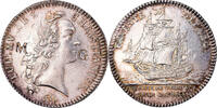 France Jeton de 30 sous 30 sous token, Louis XV, Chambre de Commerce de La Rochelle, Silver -
