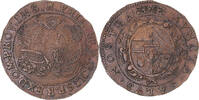 Spanish Netherlands betaalpenning Philippe IV & Elisabeth, Copper -