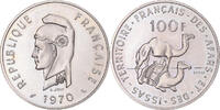 FRENCH AFARS & ISSAS 100 Francs Coin, Paris, ESSAI -