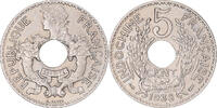 French Indo-China 5 Cents Paris, Copper-nickel -