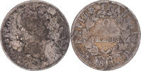 France 2 Francs Coin, Napoléon I, Lyon, Silver, KM:693.5 -