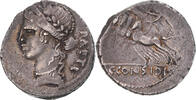 Denarius Coin, Considia, Rome, Silver, Crawford:465/4 -