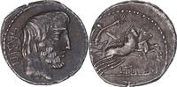 Denarius Coin, Tituria, Rome, Silver, Sear:253 -