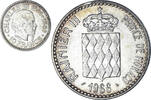 Monaco 10 Francs Coin, Rainier III, Monnaie de Paris, Silver -