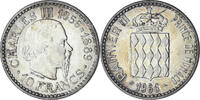 Monaco 10 Francs Coin, Rainier III, Monnaie de Paris, Silver -