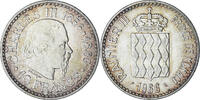 Monaco 10 Francs Coin, Rainier III, Monnaie de Paris, Silver -