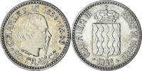 Monaco 10 Francs Coin, Rainier III, Monnaie de Paris, Silver -