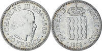 Monaco 10 Francs Coin, Rainier III, Monnaie de Paris, Silver -