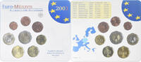 Germany Coffret 1c. à 2€ Set 1c. to 2€, Stuttgart, UNC, Bi-Metallic -