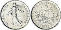France 5 Francs Coin, Semeuse, Monnaie de Paris, série FDC -