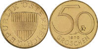Austria 50 Groschen Coin, Vienna, Proof, Aluminum-Bronze -