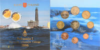 Finland Coffret 1c. à 2€ Phare de Bengtskär, Mint of Finland -
