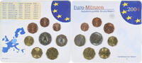 Germany Coffret 1c. à 2€ Set 1c. to 2€, Hambourg, UNC, Bi-Metallic -