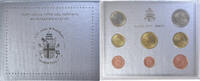 Vatican Coffret 1c. à 2€ Jean-Paul II, Rome, BU -