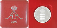 Monaco Medal Prince Albert II, BE, Silver -