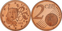 France 2 Euro Cent Paris, BE, Copper Plated Steel, KM:1283 -
