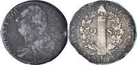 France 2 sols François Louis XVI, Toulouse, Copper -