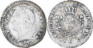 France 1/20 Écu au bandeau Louis XV, Montpellier, Silver -