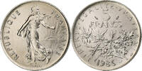 France 5 Francs Semeuse, Monnaie de Paris, série FDC, Nickel Clad -