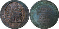France Monneron de 5 Sols Bronze -
