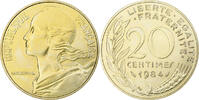 France 20 Centimes Marianne, Pessac, Aluminum-Bronze, KM:930 -