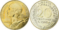France 20 Centimes Marianne, Pessac, Aluminum-Bronze, KM:930 -