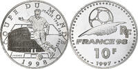 France 10 Francs France 98, Italie, Monnaie de Paris, BE, Silver -