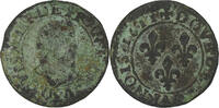 France Double Tournois Louis XIII, Bordeaux, Copper, Gadoury:6 -