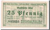 Germany 25 Pfennig Banknote, Trier Stadt, Mehl:1342.3 -