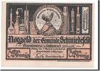 Germany 10 Pfennig Banknote, Schmiedfeld Gemeinde -