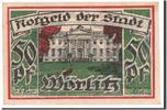 Germany 50 Pfennig Banknote, Worlitz Stadt, Mehl:1450.4 -