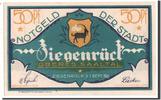 Germany 50 Pfennig Banknote, Ziegenruck Stadt, Mehl:1472.1e -