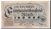 Germany 100 000 Mark Banknote, Annaberg Stadt -