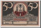Germany 50 Pfennig Banknote, Butow Stadtbank, Mehl:204.1a -