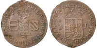Spanish Netherlands 2 Liards Coin, NAMUR, Philip V of Spain, Namur -