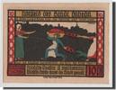 Germany 10 Pfennig Banknote, Lobeda Stadt, Mehl:808.2 -