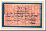 Germany 75 Pfennig Banknote, Altona, personnage, 1922-02-15 -