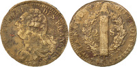 France 2 Sols Coin, Arras, Bronze, Gadoury:25 -