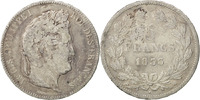 France 5 Francs Coin, Louis-Philippe, Strasbourg, Silver -