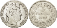 France 5 Francs Coin, Louis-Philippe, Lille, Silver -