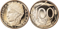 Italy 100 Lire Coin, Rome, Proof, Copper-nickel, KM:159 -